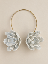 Diadema Rosa de Jardín for Redondo Brand - Blanca