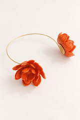 Diadema Rosa de Jardín for Redondo Brand - Naranja