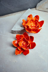 Diadema Rosa de Jardín for Redondo Brand - Naranja